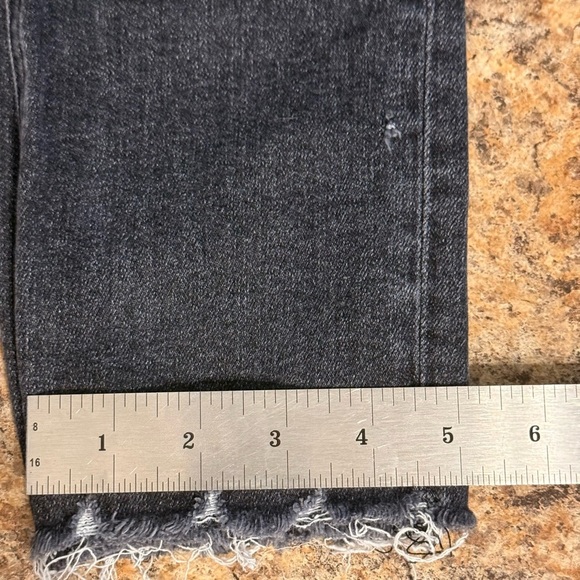 Rag & Bone Women’s Nina High Rise Ankle Skinny Tag Size 31 Raw Hem Jeans Denim - Picture 8 of 15